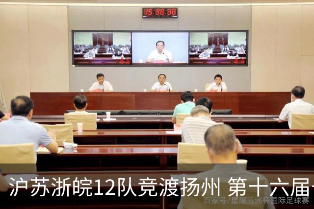 沪苏浙皖12队竞渡扬州 第十六届长三角龙舟赛擂鼓开桨